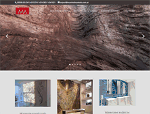 Tablet Screenshot of marmolesamato.com.ar